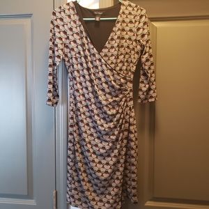 WHBM Faux Wrap Dress